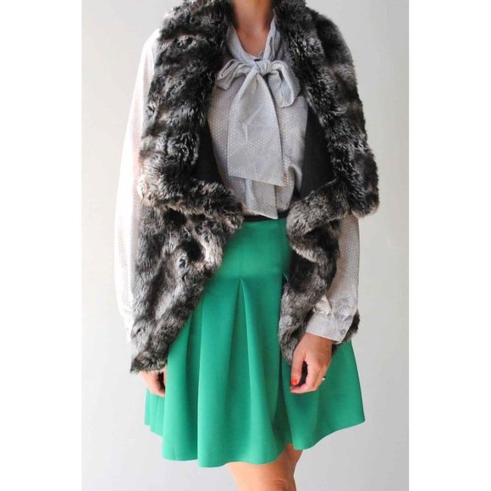 Ark & Co Fur Wrap Vest